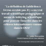 Citation - Pr Amine Benyamina