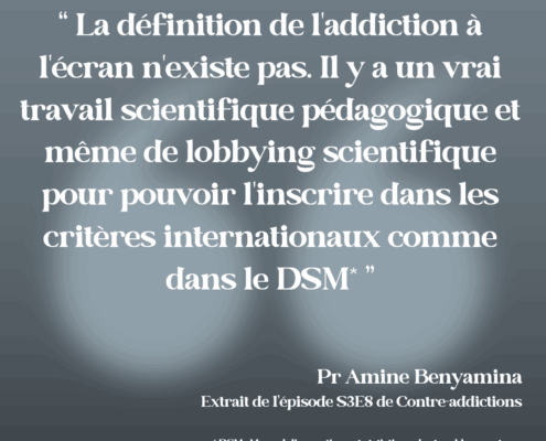 Citation - Pr Amine Benyamina