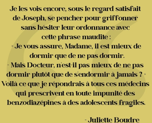 Citation - Juliette Boudre