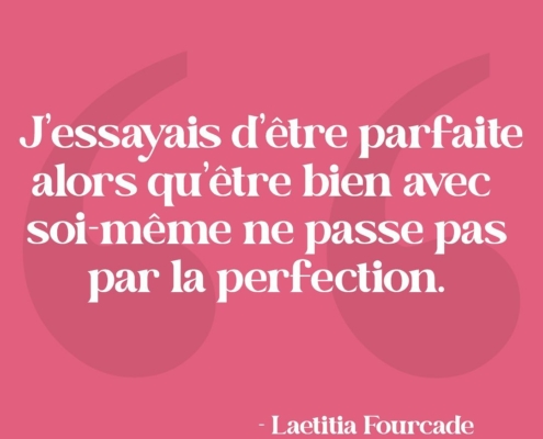 Citation - Laetitia Fourcade