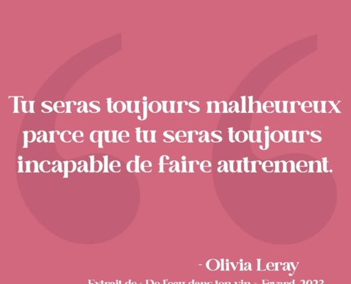 Citation - Olivia Leray