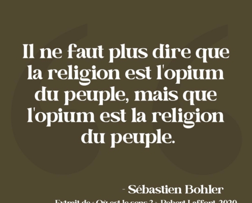 Citation - Sébastien Bohler