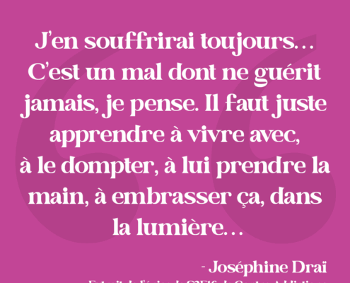 Citation - Joséphine Draï