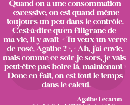 Citation - Agathe Lecaron