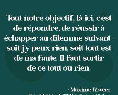 Citation - Maxime Rovere