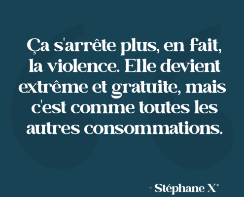 Citation - Stéphane X.