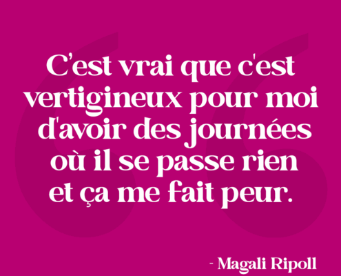 Citation - Magali Ripoll