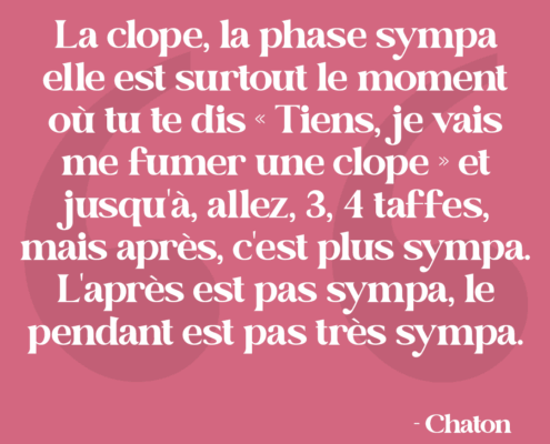 Citation - Chaton