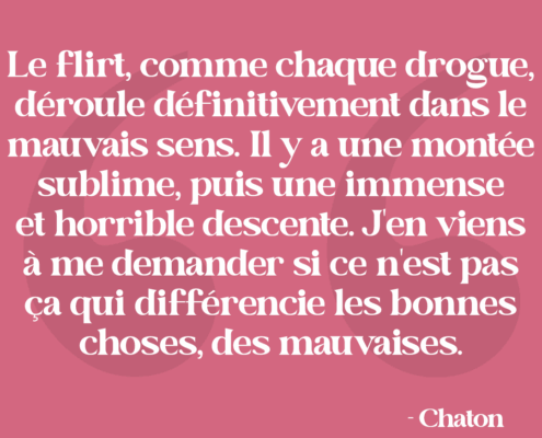 Citation - Chaton