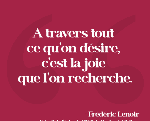 Citation - Frédéric Lenoir