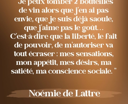 Citation - Noémie de Lattre