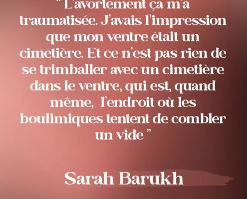 Citation - Sarah Barukh