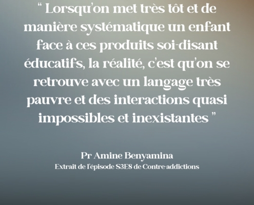 Citation - Pr Amine Benyamina
