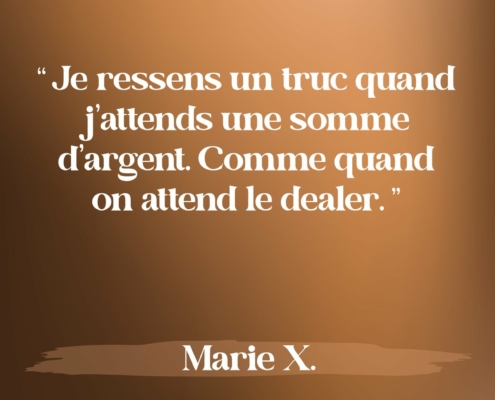 Citation - Marie X.
