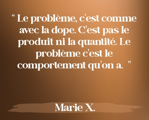 Citation - Marie X.