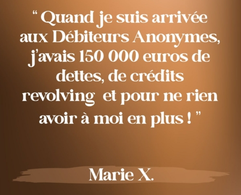 Citation - Marie X.