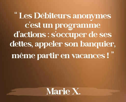 Citation - Marie X.