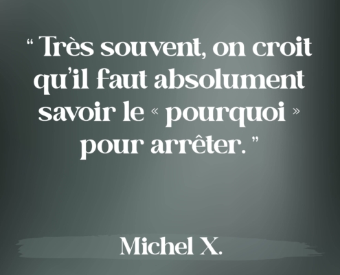 Citation - Michel X.